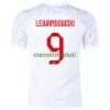 Maillot de Supporter Pologne LEWANDOWSKI 9 Domicile Coupe du Monde 2022 Pour Homme